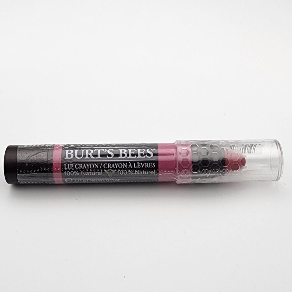 Burt's Bees 429 Hawaiian Smolder Pink Lip Crayon NEW SEALED